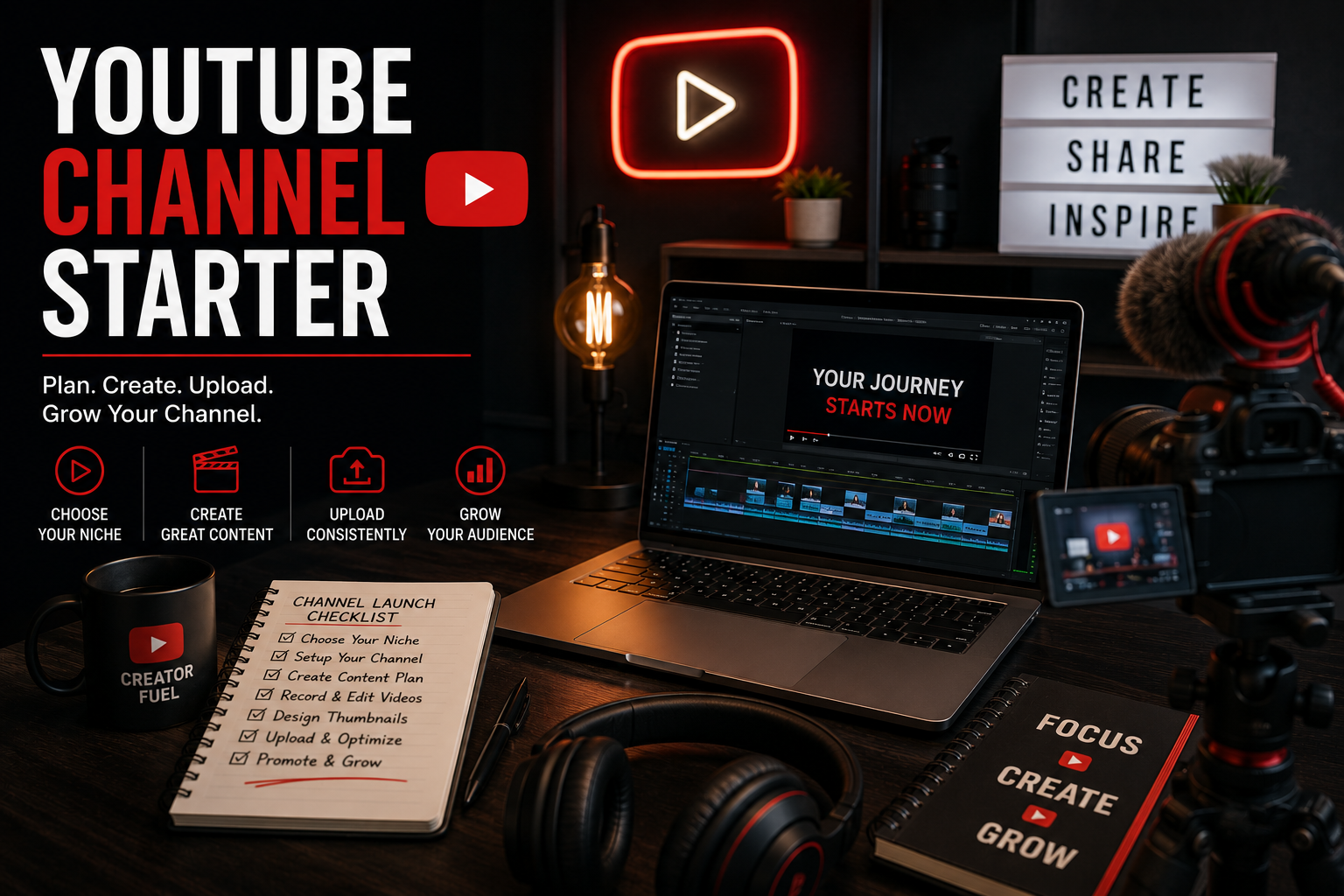 YouTube Channel Starter - Online Short Course